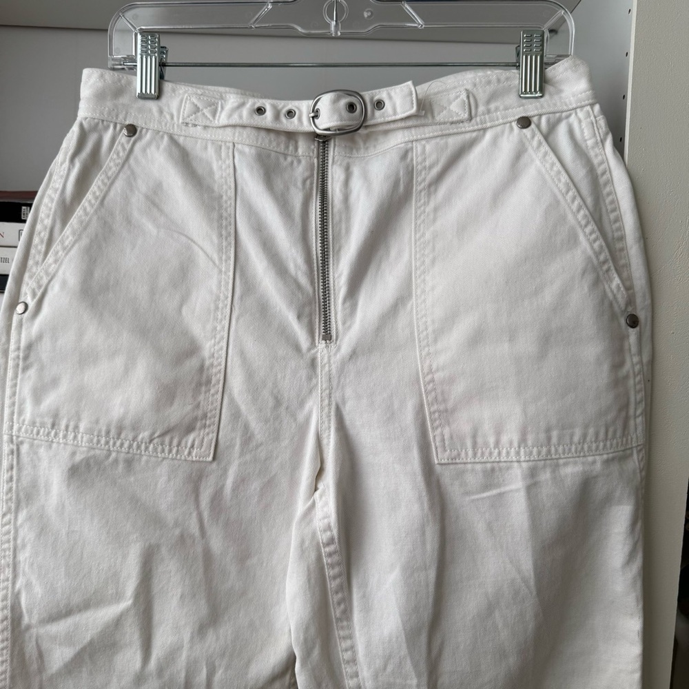 Rag & Bone Vintage White Utility Field Jeans - image 7